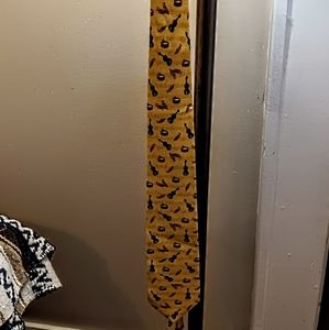 Vintage 100% Silk Tie Musical Instruments